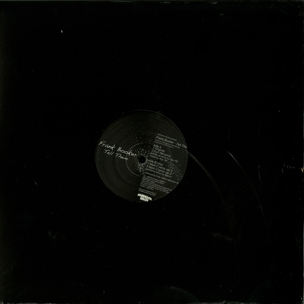 【限定セール！】 Frank Booker THEM TELL - 洋楽