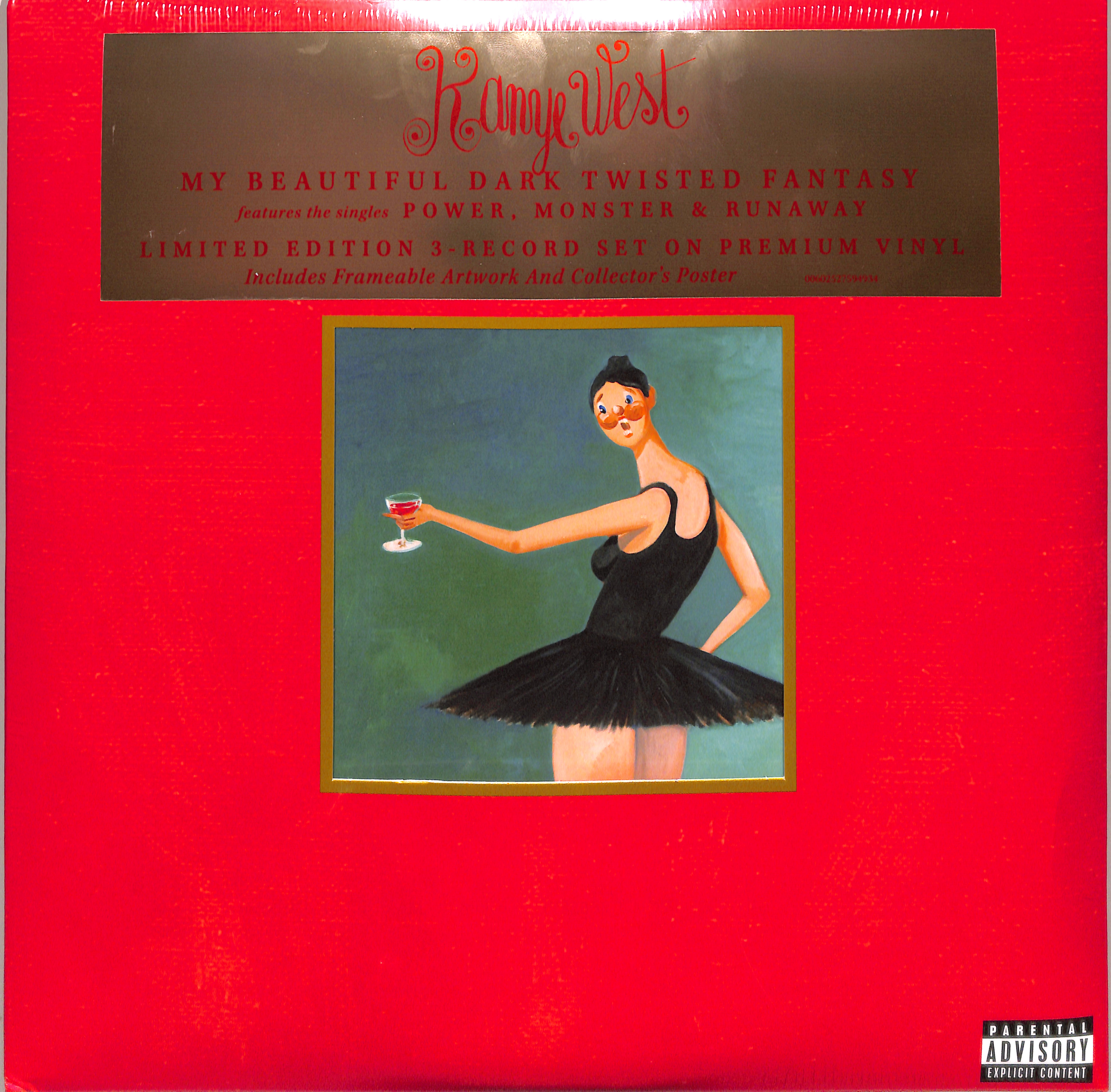 Kanye West: My Beautiful Dark Twisted Fantasy 3LP - Def Jam