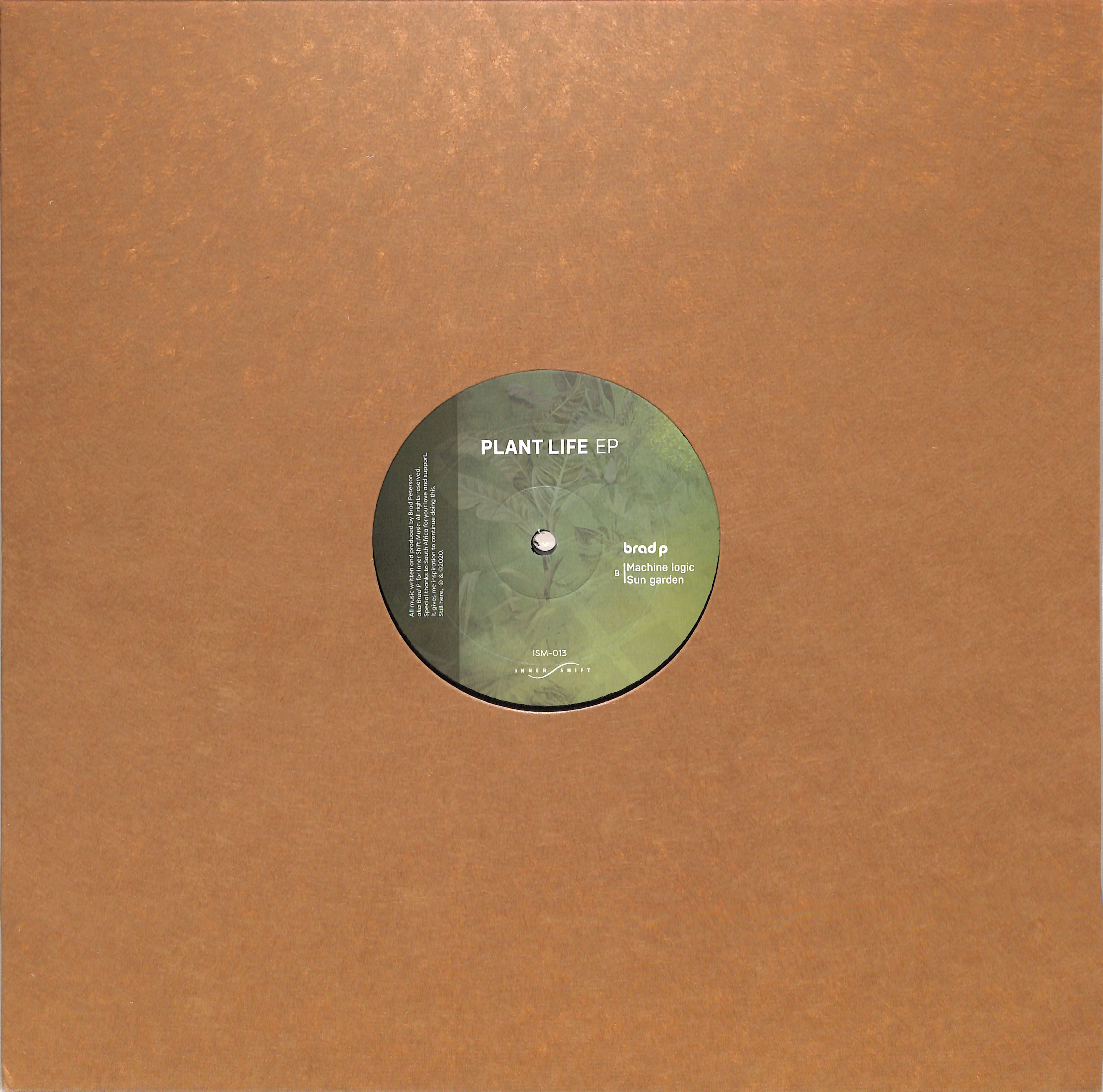 Brad P / Plant Life EP Brad P / Plant Life EP