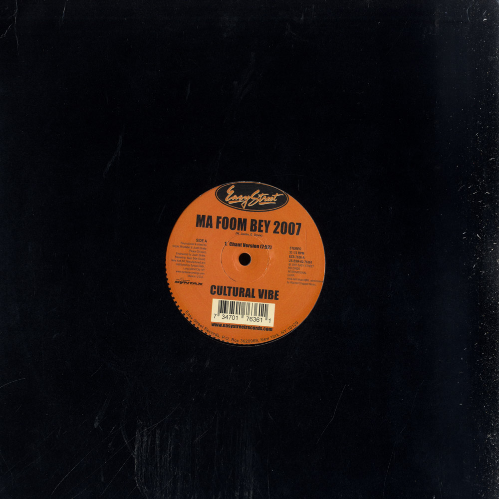 Cultural Vibe Ma Foom Bey 2007 decks de