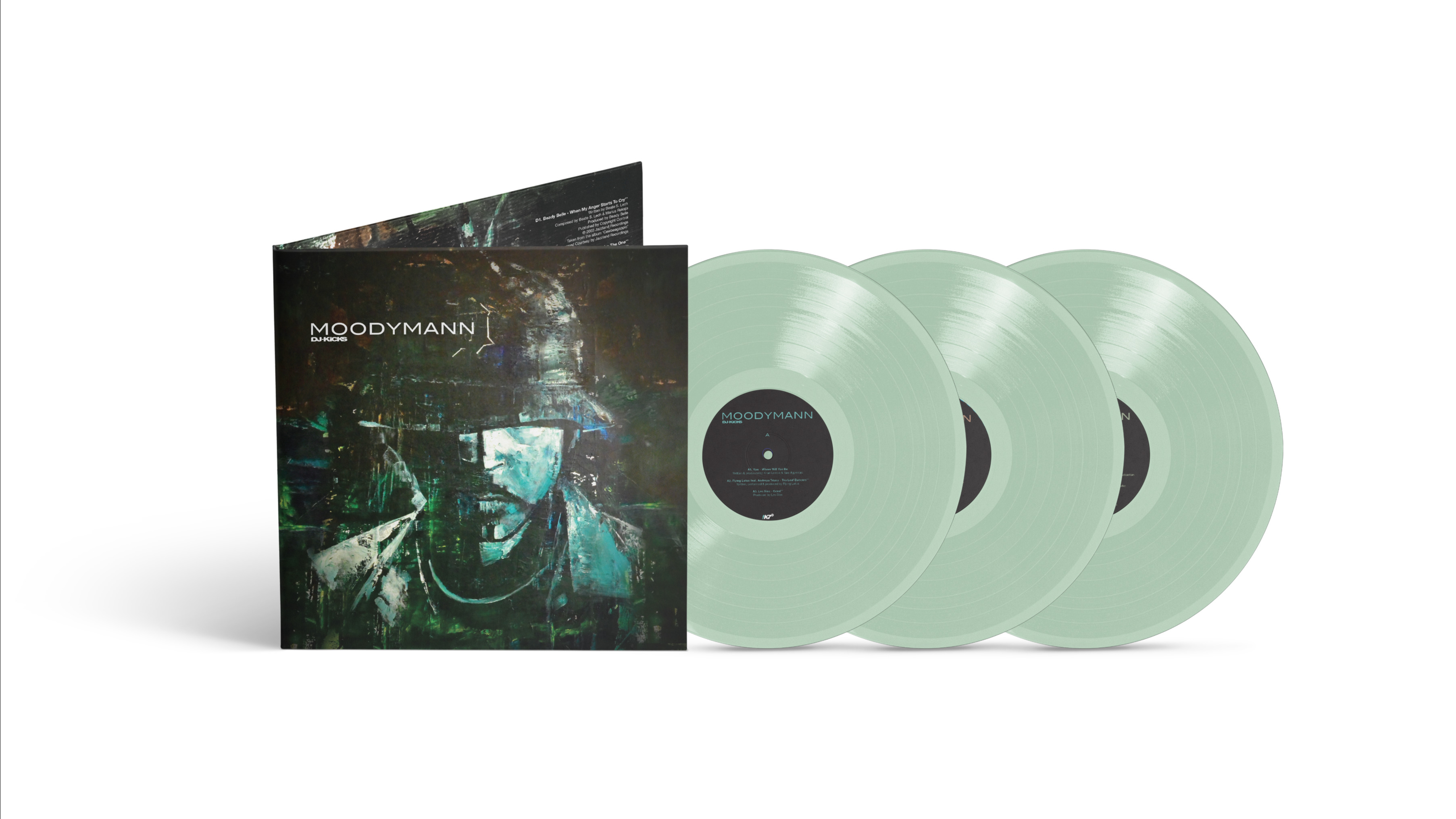 Moodymann - DJ-KICKS - COKE BOTTLE CLEAR COLORED VINYL 3LP