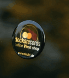 Decks Records 3D Logo Sticker (3,2cm)