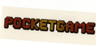 Pocketgame Sticker (10,5cm x 3x5cm)