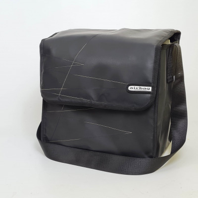 Super 12 Inch Shoulder Bag - Easy Stitch Edition (Industrial Sky)