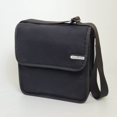 DJ Shoulder Bag - Easy Stitch Edition (Black Nylon) Format Classic 12 Inch