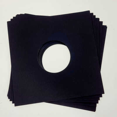 10x 10Inch Innenhuellen Black (Pack)