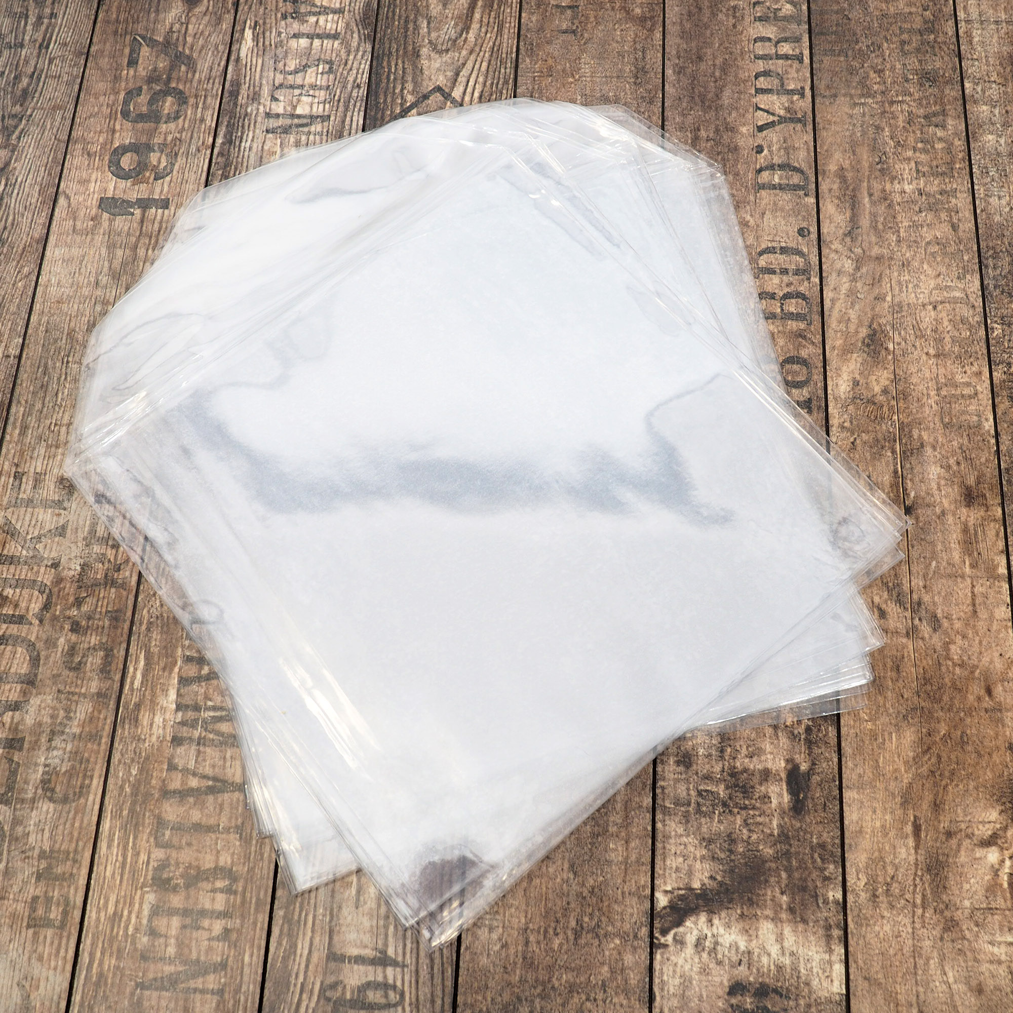 Zubehoer - 20x LP Schutzhuellen mit Lasche