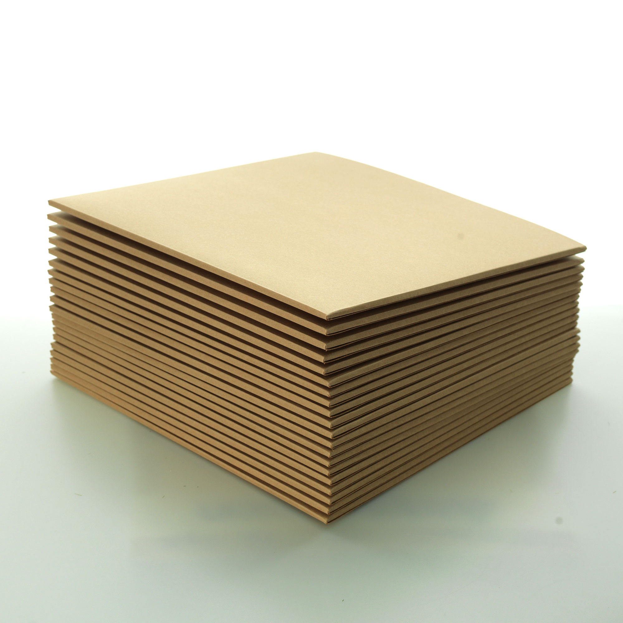 Zubehoer - 20x Recycled Vinylleercover ohne Loch 5mm Border