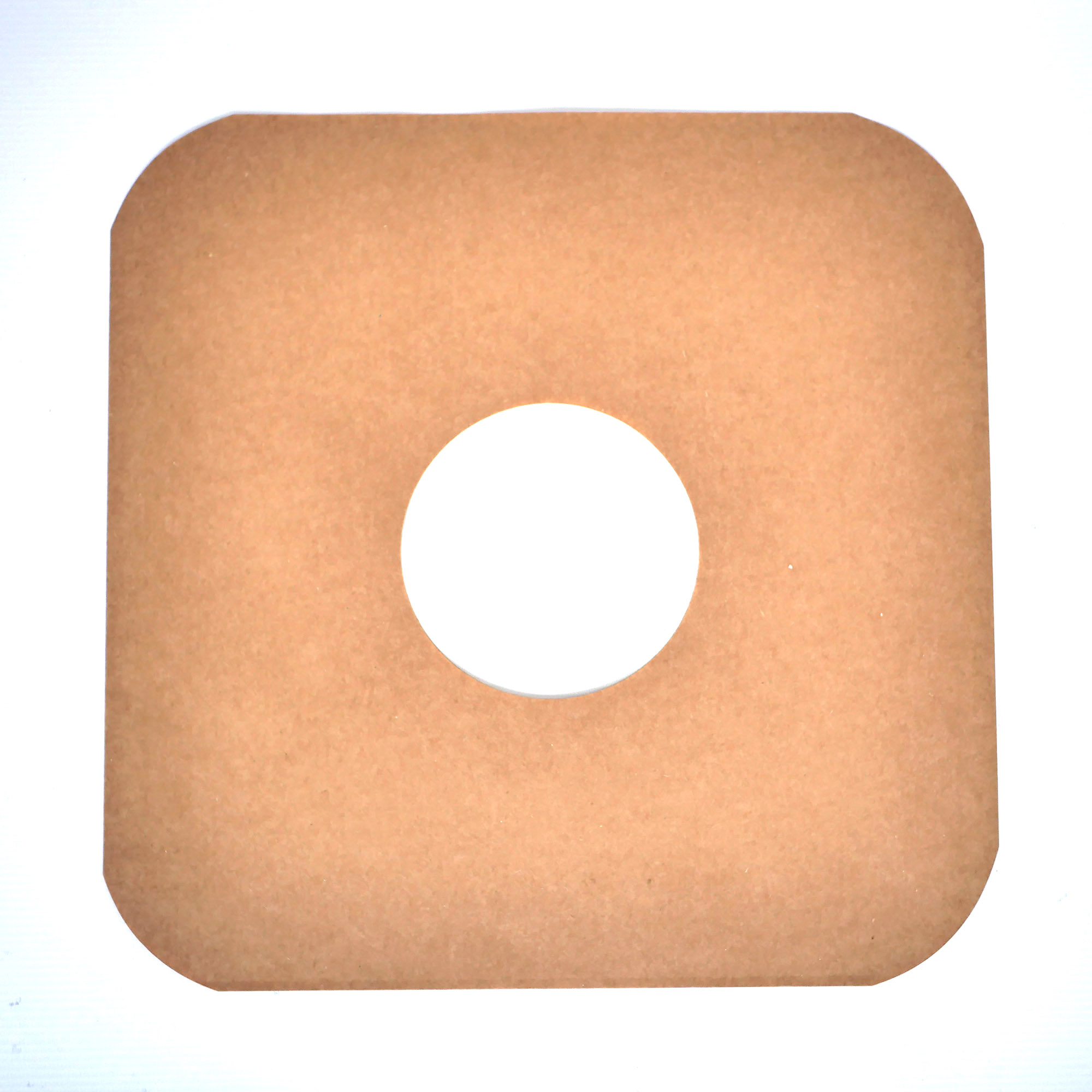 Zubehoer - 1x LP Innenhuellen Braun abgerundete Ecken