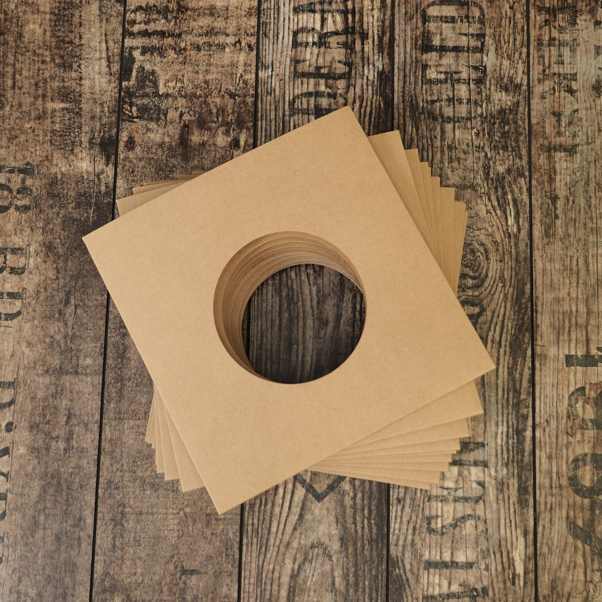 Zubehoer - 10x 7 Inch Kastentasche mit Border 
