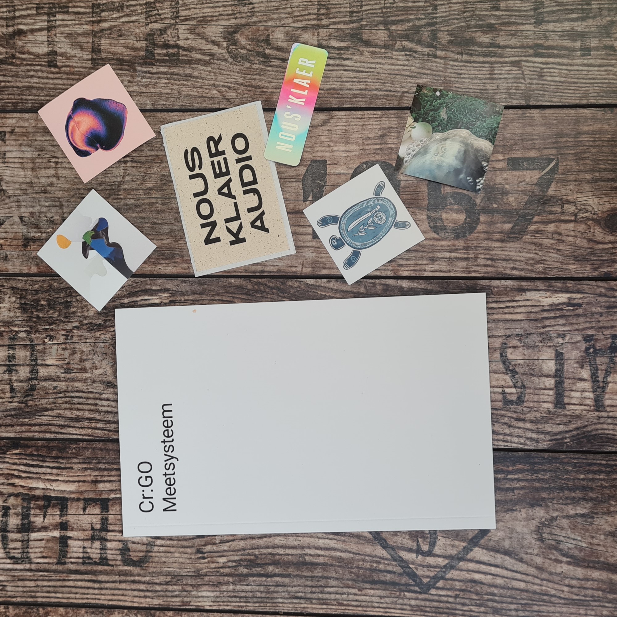 Zubehoer - Meetsysteem - CRGO LYRICS BOOKLET