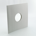 1x Inside out White Vinylleercover mit Loch Border 3mm