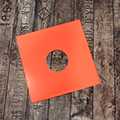 1x Vinylleercover mit Loch Border 3mm (Pantone 805)