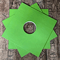3x 12Inch Cover (Green IO Print / 3mm Border)
